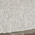 thumbnail image 4 of SAFAVIEH Courtyard Samson Solid Indoor/Outdoor Area Rug, 6'7" x 6'7" Round, Grey/Turquoise, 4 of 10