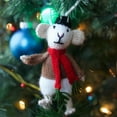 thumbnail image 6 of Mr. and Mrs. Mouse Christmas Ornament - Knit Handmade Fair Trade Peru, 6 of 7