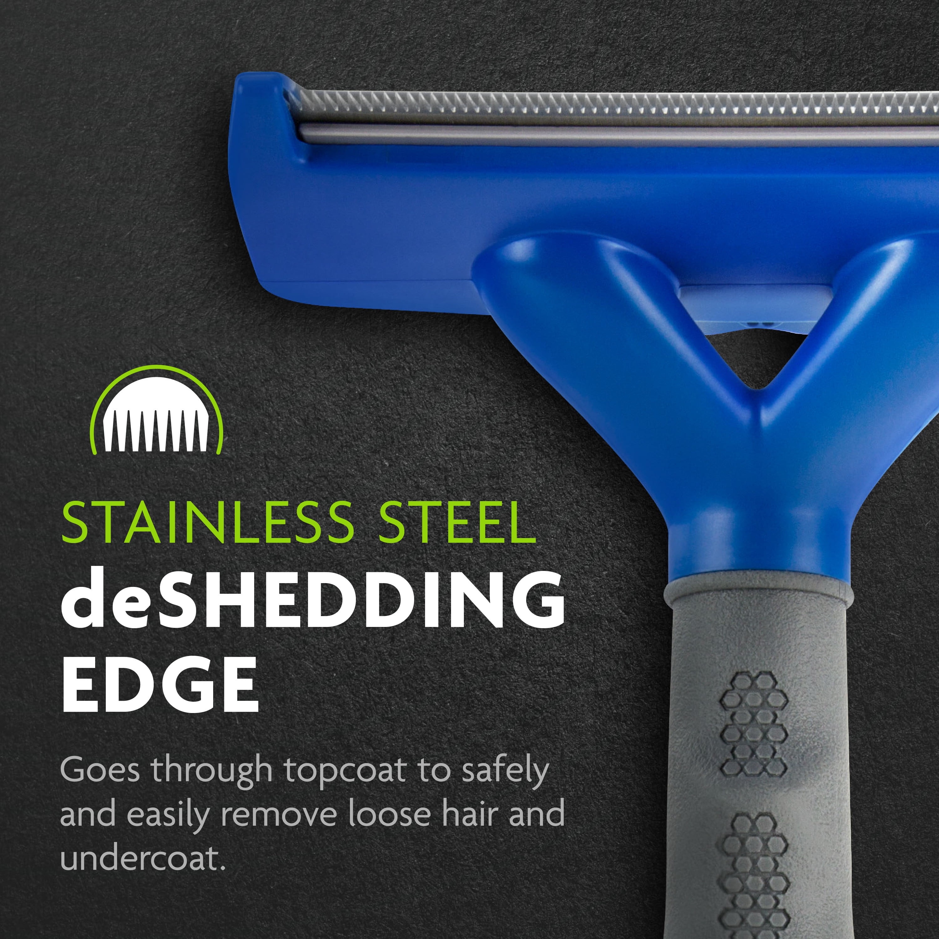 FURminator Undercoat deShedding Tool for Large Dogs with Short Hair