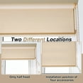 thumbnail image 4 of 8Pcs Bungee Ball Receivers Brackets, Universal Blinds Replacement Parts, Beige, 4 of 6