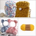 thumbnail image 2 of 1 rollo de hilo artesanal suave DIY hilo grueso 30 metros 100g costura para ganchillo JShteea Libre de BPA, 2 of 9