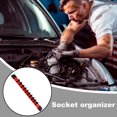 thumbnail image 2 of Socket Holder Rack, Multipurpose Non-Slip Socket Organizer, Tool Storage Rack, Drive Socket Display Rack for Workshop, Garages, Home, 2 of 8