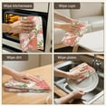 thumbnail image 5 of 6 Pcs Funny Kitchen Towels,Pioneer Flower Floral Print Pattern Microfiber Dish Towels,Kitchen Tea Towels,Kitchen Towel Set (18" X 26"), 5 of 7