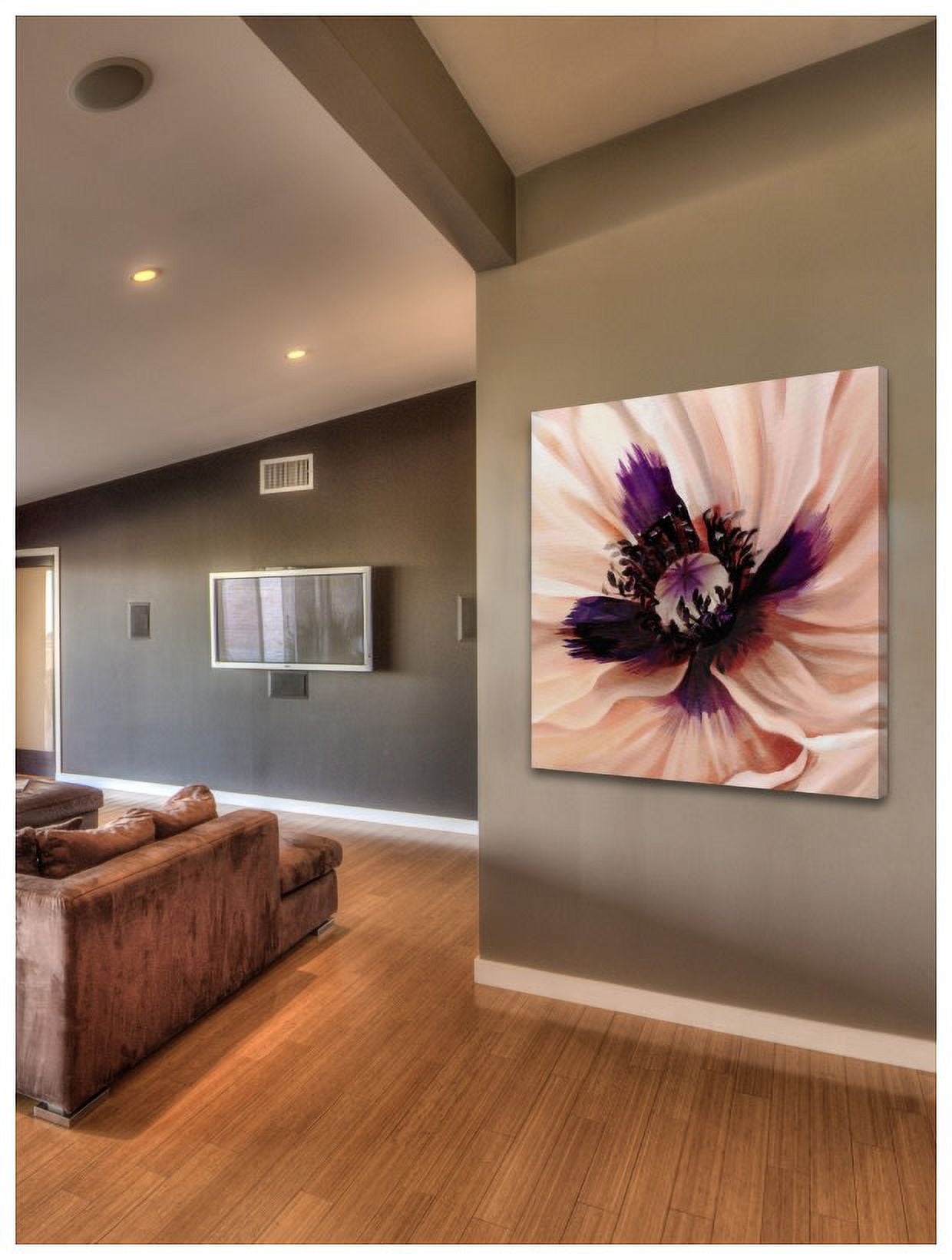 "Poppy Dreams II" Painting Print on Wrapped Canvas