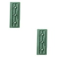 thumbnail image 1 of Matsuzay Estante de almacenamiento, soporte de pared para colgar, instalación práctica de larga duración, accesorios para el hogar, Verde 2Conjunto, 1 of 6