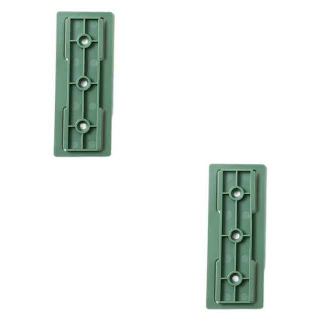Matsuzay Estante de almacenamiento, soporte de pared para colgar, instalación práctica de larga duración, accesorios para el hogar, Verde 2Conjunto