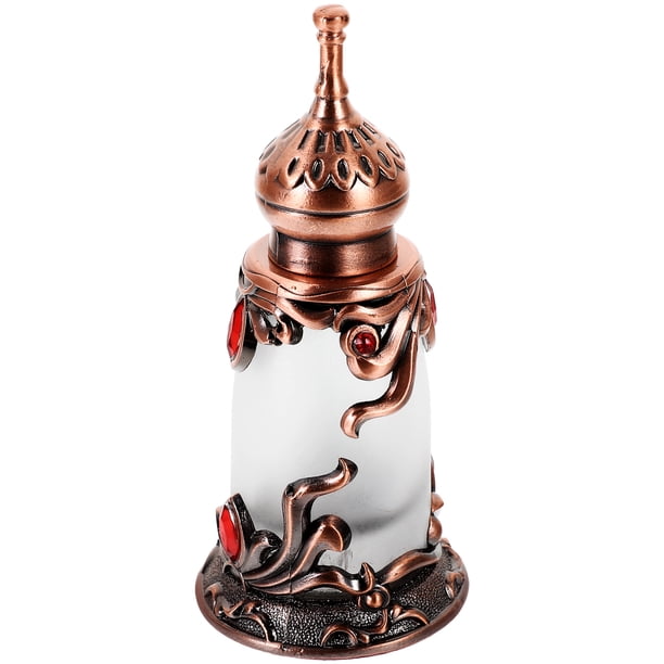 Frasco de perfume vintage, frasco de perfume vacío, frasco de perfume recargable, frasco decorativo