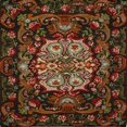 thumbnail image 1 of Ahgly Company Indoor Square Traditional Red Medallion Area Rugs, 6' Square, 1 of 6