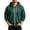 (New21)Army Green, variant on Thousandth Men's Zip Up Hoodie Sweatshirt Casual Athletic Outerwear Long Sleeve Hooded Fleece Top with Drawstring for Everyday Wear