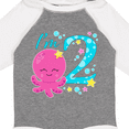 thumbnail image 4 of Inktastic I'm Two- cute octopus birthday Boys or Girls Long Sleeve Baby Bodysuit, 4 of 5