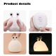 thumbnail image 5 of Luz nocturna de silicona HPYDIY Slug, recargable por USB, 12 cm, 5 of 9