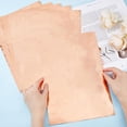 thumbnail image 3 of 8pcs Copper Foil Sheet EMI Shielding Copper Self Adhesive Copper Sheet Conductive Copper Tape for DIY Guitar Crafts Electrical Repairs Raw(Unplated) 0.79x1.13", 3 of 6