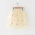 thumbnail image 2 of HJYCHN Girls Skirts High Waist Colorful Star Print Mesh Tutu Skirt for Carnival Party Dance Performance Back to School Supplies for Girls 6-7 Years, 2 of 6