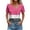 Hot Pink, variant on Young adult fashion Pohista Womens Summer Tops Casual Cotton Button Down Blouses for Women Short Sleeve Shirts for Women Trendy Womens White Tank Top Shapewear Drop Shoulder Longline