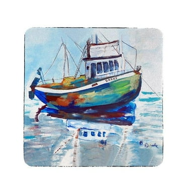 Betsy Drake CT1122 SS Drake Coaster - Set of 4