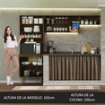 thumbnail image 5 of Cocina Integral Completa Modular Madesa Gourmet 235cm MM, 5 of 5