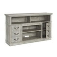 thumbnail image 7 of 60"W TV Media Stand Farmhouse Rustic Entertainment Console for 65" TV with Storage Space, Gray, 7 of 7