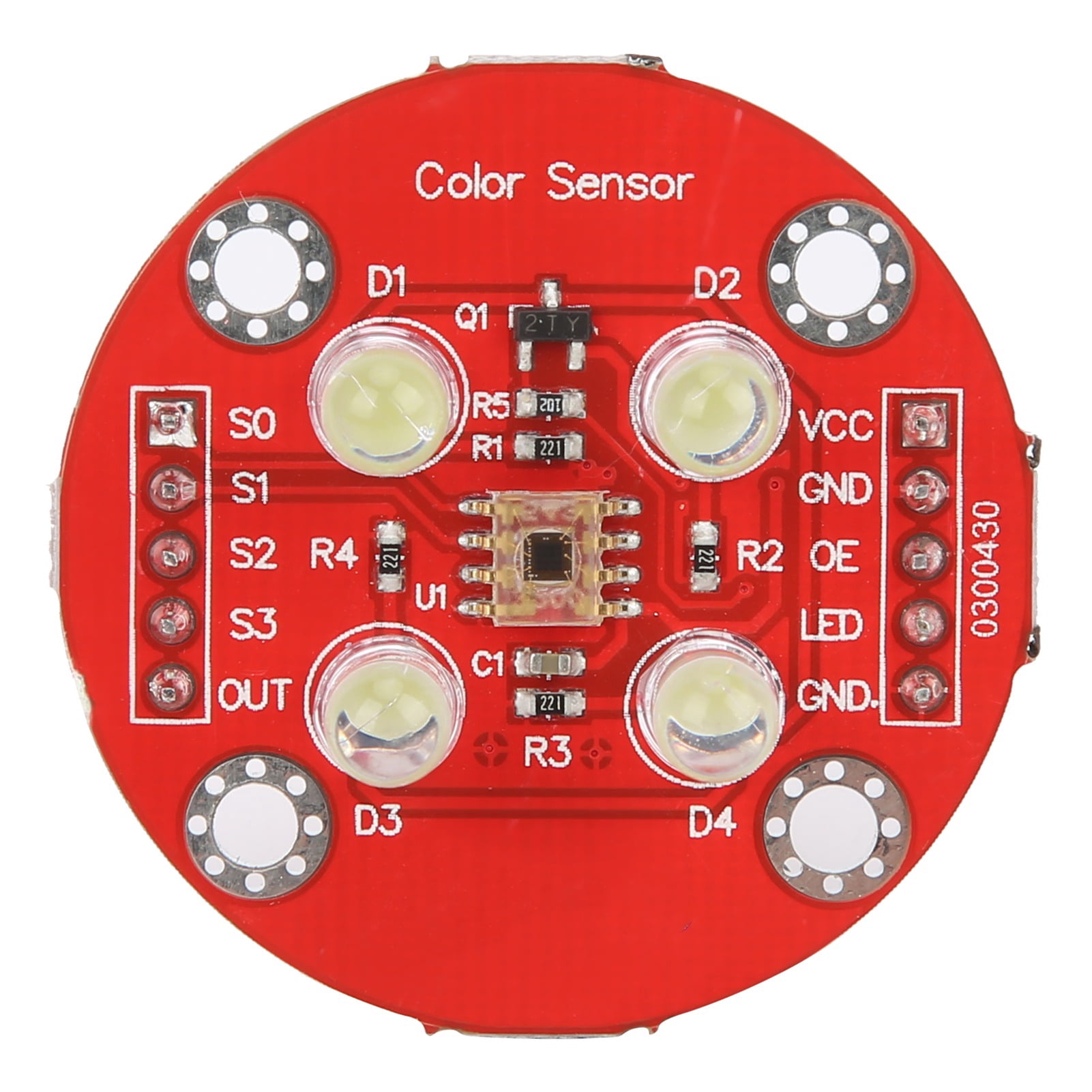 Color Detection Module DIY Colors Recognition Sensor Board TCS3200D ...
