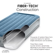 (3 pack) Intex 15 Twin Essential Rest Dura-Beam Airbed Mattress with Built-in Pump