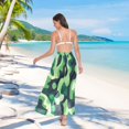 thumbnail image 7 of FORMRS Womens Beach Sarong Semi-Sheer Bikini Wrap Skirt Swimsuit Cover-ups, Green Camouflage Pattern, 7 of 7