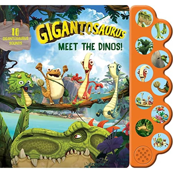 Pre-Owned Gigantosaurus: Meet the Dinos! (Board book) 0794450784 9780794450786