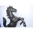thumbnail image 6 of Nifao Ferrari Horse Bronze Statue Large – Garden Outdoor Decor Sculpture, 26"L x 42"W x 61"H, 6 of 13