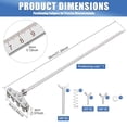 thumbnail image 2 of 20 Inch Positioning Calipers for Precise Measurements & Easy Wood Cutting Adjustable Stainless Steel Circular Saw Guide Rail Cutting Guide for Circular Saw Furniture Making, 2 of 7
