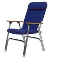 thumbnail image 2 of Seachoice Canvas Folding Chair, Blue, 2 of 5