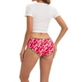 thumbnail image 3 of INNERSY Womens Underwear Cotton Hipster Panties Low Rise Basics Underwear 6-Pack (Large, Kaleidoscope), 3 of 7