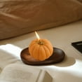 thumbnail image 6 of Fall Scented Candles Gift , Handmade Simulated Pumpkin Shaped Spice Candle, Thanksgiving Aromatherapy Candles, Orange Soy Wax Votive Tea Lights, Autumn Home Farmhouse Table Decor, 6 of 6