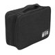 thumbnail image 2 of Data Cable Charger Bag Large Capacity Portable Electronic Accessory Storage Case for Mobile HDD Laptop Power Cord Black, 2 of 5