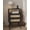 Black-outlet, variant on Rattan Nightstand with Charging Station,Farmhouse Bedside Table with 2 Storage Drawer and Open Wood Shelf, for Bedroom and Small Spaces,Night Stand with Solid Wood Legs (Walnut Brown-Outlet)