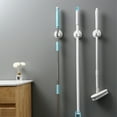 thumbnail image 2 of Billuyoard Gancho de almacenamiento Clip de pared Soporte de escoba Sin taladro Conveniente Accesorios para el hogar Pegamento Cojinete de carga Almacenamiento y organización del hogar Blanco, 2 of 6