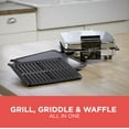 BLACK+DECKER 3in1 Nonstick Electric Waffle Maker, Grill with