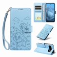 thumbnail image 1 of Funda Cartera GANGXUN con Diseño de Perrito en Relieve para Google Pixel 10 Pro XL , Protección 360° con Ranuras y Correa Desmontable, 1 of 6