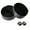 Black, variant on NIBOLOG 2Pcs Cycling Road Bike Bicycle Handlebar Grip Wrap Anti-slip Tape with Bar Plug