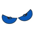 thumbnail image 4 of Abbracc Big Eyes Car Sticker Cute Motorcycle Sticker for Bike Air Conditioner Window blue, 4 of 9