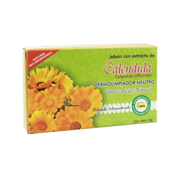 Jabón Con Extracto Caléndula Ecológico Biodegradable 125g Jabon García Tocador