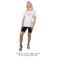 thumbnail image 3 of Friends How You Doin? Women's Loose T-Shirt, White, 2X-Large, 3 of 4