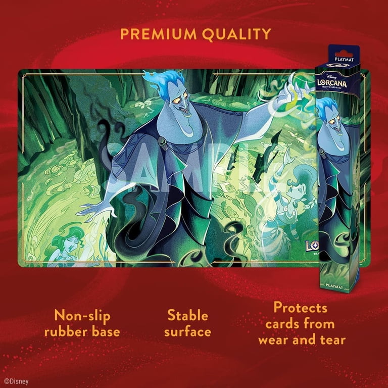 Ravensburger Disney Lorcana TCG Playmat Featuring Hades - Double