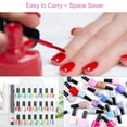 thumbnail image 4 of Funda organizadora de esmaltes de uñas JIASHENG para 48 botellas, 4 of 7