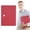Red, variant on Clearance! 13 Grid Organ Pack With Pulling Rope Accordion Folder Accordion File