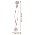 thumbnail image 2 of unbranded 14Pcs Assorted Color Double Ball Elastic Ponytail Holders Decorative Hair Ties for Parties, 2 of 6