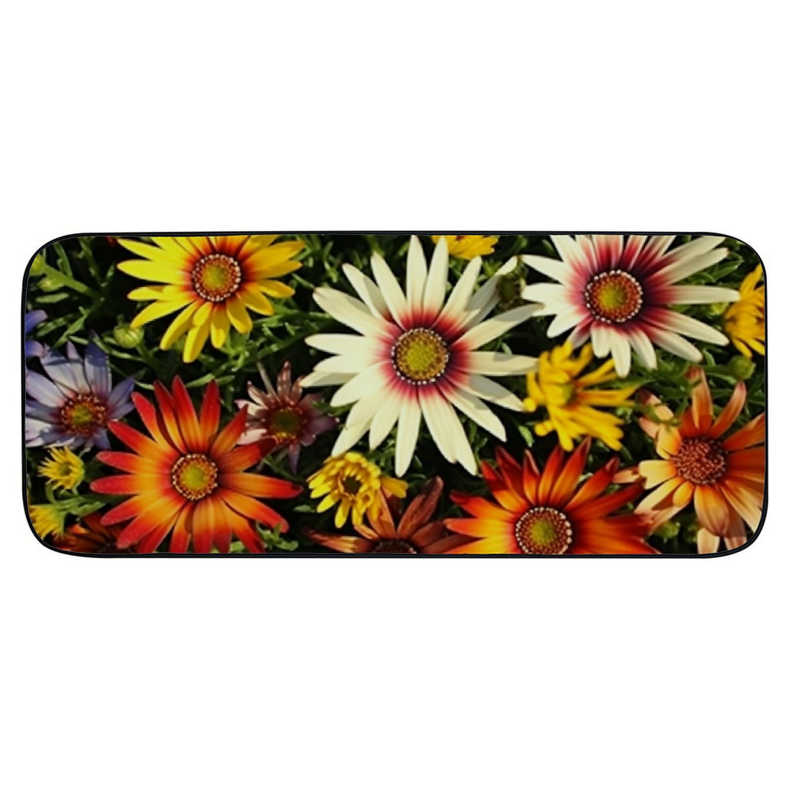 Heduofu Decorative Door Mat, Door Mat with Non-Slip Rubber Backing, Easy Cleaning, Traps Dirt, Rug for Entry, Patio, Garage 19.68*47.24 in