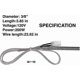thumbnail image 3 of Traeger Pellet Grill Ignitor Kit Replacement with Burn Pot, Hot Rod, Screws & Fuse g20241710309, 3 of 5