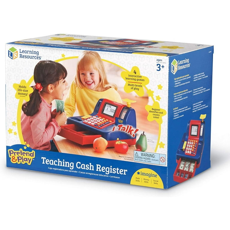 Learning resources pretend & play teaching cash register online