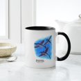 thumbnail image 6 of CafePress - Bandwing Flying Fish Mug - 11 oz Ceramic Mug - Novelty Coffee Tea Cup, 6 of 6