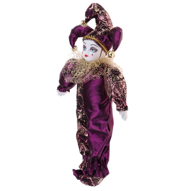 Muñeca 12 Pulgadas, s de Triangel Dulces, Zulema Payaso de muñecas de porcelana