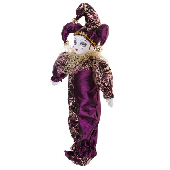 Muñeca 12 Pulgadas, s de Triangel Dulces, Zulema Payaso de muñecas de porcelana