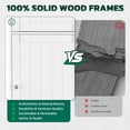 thumbnail image 6 of SOLAURA Tall Bathroom Storage Cabinet, Narrow Wooden Floor Cabinet with Magnetic Door, Drawer & Adjustable Shelves, Freestanding Unit for Bathroom, Laundry Room, Entryway or Small Spaces, White, 6 of 9